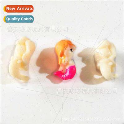 TPR soft plastic toys shell mermaid venting decompression pi