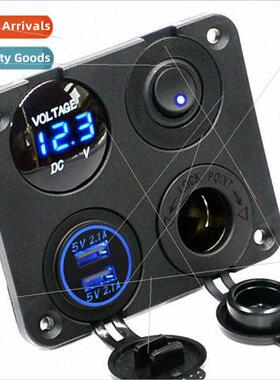 Car Multifunction Panel Swch USB Voltmeter Cigarette ghter S