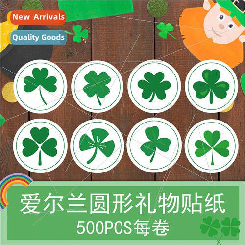 CM2111012 St. Patrick Day Stickers Irish Festival Shamrock S