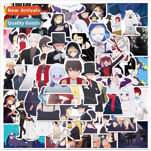50 Dead Young Master and Black Maid Cartoon Anime Stickers g