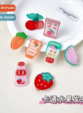 Hair clips cute Japanese clip headdress female 2022 new side