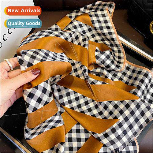 New silk mulberry silk small square scarf silk scarf women v
