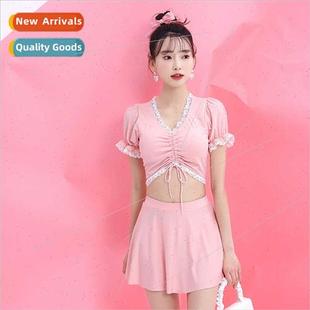 spa female vacation thin conservativ Spl belly swimsu