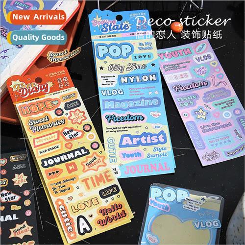 Flash film synthetic paper stickers Inspiration strobe Korea