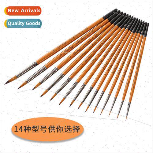 Nylon Hair Outlining Brushes ngle/Set Detail Brush Tracing H