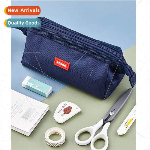 Angoo Boat Type Pen Case Pencil Bag Washable Oxd Cloth S