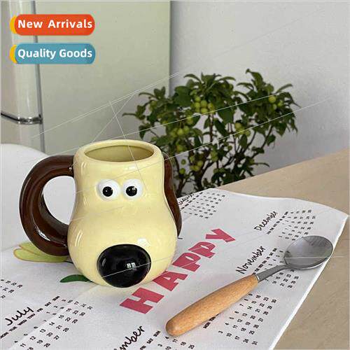che design  puppy ceramic mugs breakfast cups juice cups mil