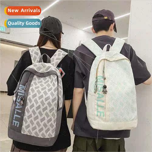 2023 spring new high-color value tide cool middle schoolbag