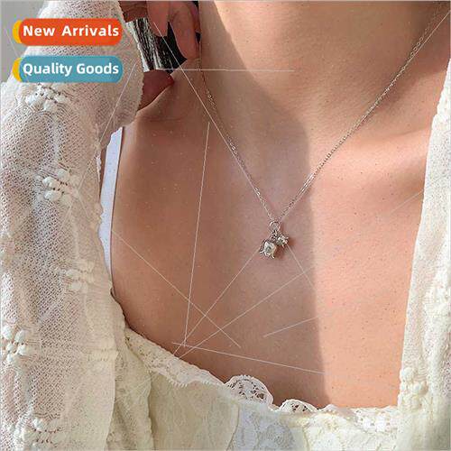 Parallel Bell Orchid Necklace 2023 New Gold Plated Tulip Flo
