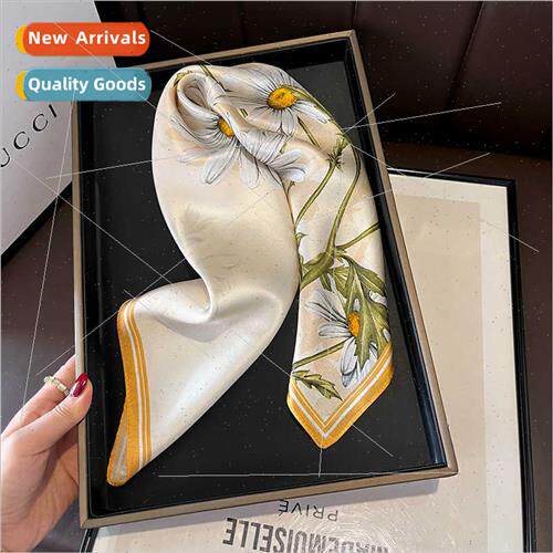 lk mulberry silk small square scarf silk scarf female spring