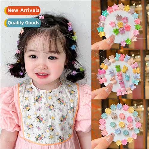 Cute super cute pentagram children bangs side hair clips sma