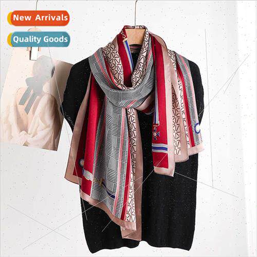 New ageing hundred wh mulberry silk long scarf neckerchief s