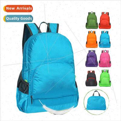 2023 Outdoor foldable bag waterproof travel backpack lightwe