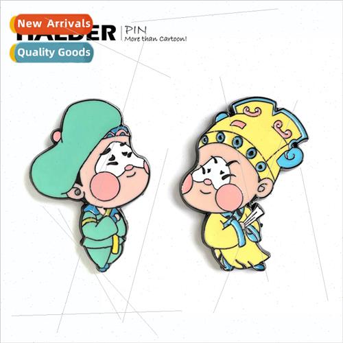 Design Opera Wen Chou qi Green Clothes Yellow Clothes Alloy