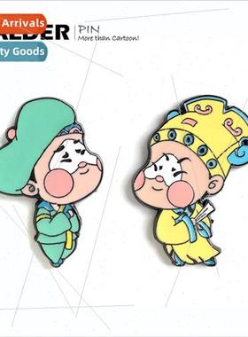 Design Opera Wen Chou qi Green Clothes Yellow Clothes Alloy