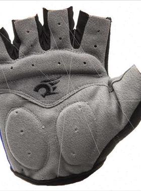 Cycling gloves wh pads short finger mountain bike black syst