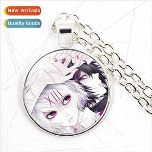Anime Characters Tokyo Ghoul Time Gemstone Pendant Necklace