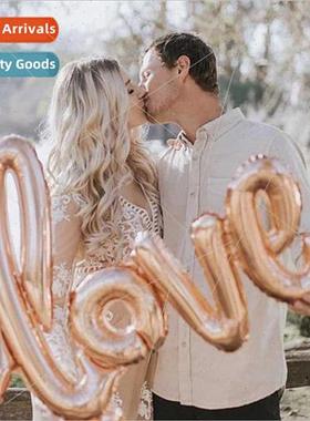 amese love aluminum foil balloon decoration wedding wedding