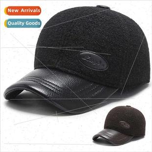 warm baseball winter aged outdoo fall elderly men Middle cap