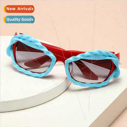 7011 personalized irregular color sports windprosunglasses 2