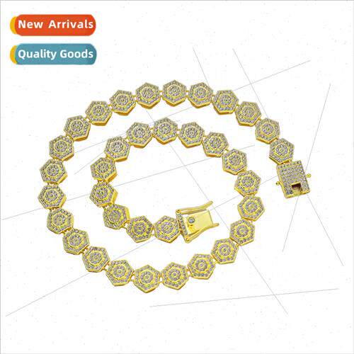 Europe new ice candy chain geometric full diamonds advanced
