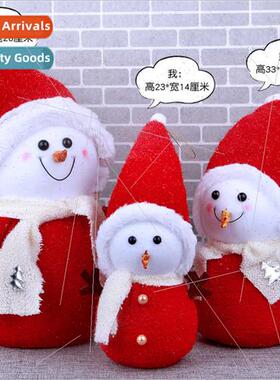 Christmas decorations large Christmas snowman old man doll d