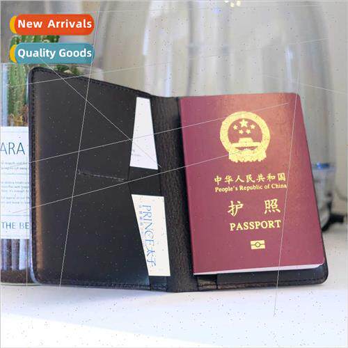 New Passport Holder Passport Bag Leather Vintage Boarding Ca