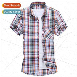 men large shirt Summer fas sleeved new short 2021 size