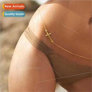 Chain Women Cross New Europe Bikini Body Beach Fashion Sexy