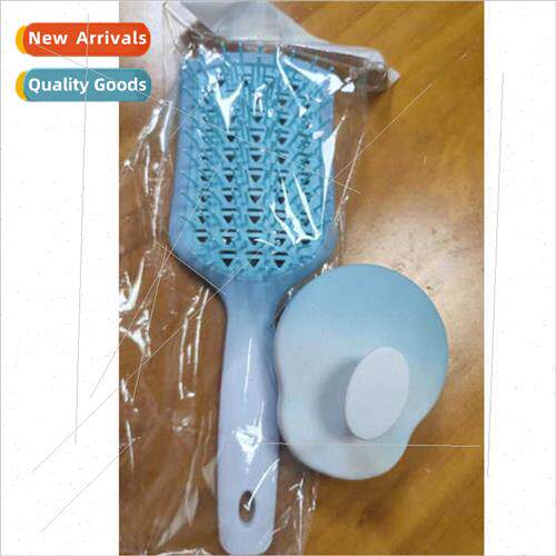 Massage Comb Shampoo Brush Set Hairdressing Comb Deep Cleani