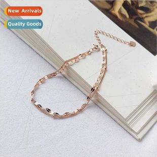 Europe cold wind s925 feeling jewelry metal bracelet silver