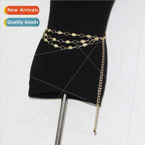 Waist chain accessories women ins design sense multi-layer c