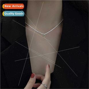 star necklace women Green sparkling full bling coll diamonds