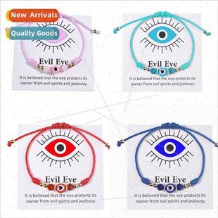 Devil Eye Hand New Adjustable Creative Woven Bracele Fashion