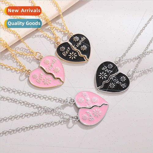 letters good friend necklace best friend good sister friends