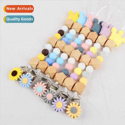 Baby Products Soother licone Pacifier Clip Baby Anti-Drop Ch