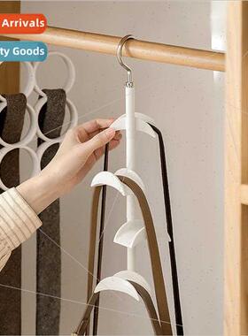 Bag Hanging Rack Rotatable Ribbon Rack Tie Hook Multi-functi
