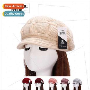 women knted cap Korean cold winter warm rabb autumn
