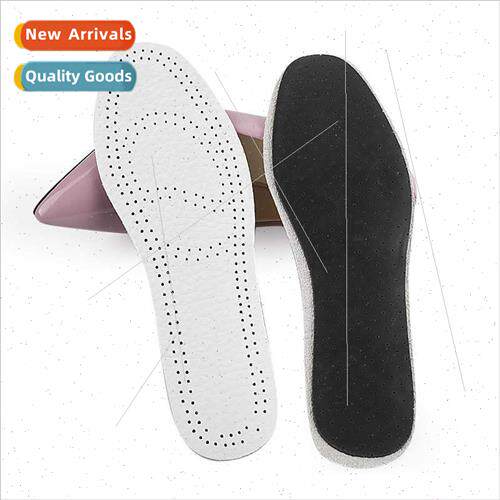 Thickened cowhide insole sports breathable soft sweat shock