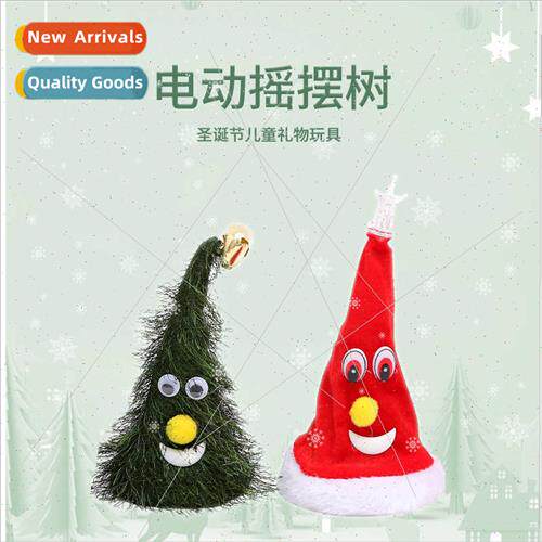 Electric Santa Claus Toys 6 inch Star Bells Decoration Chris