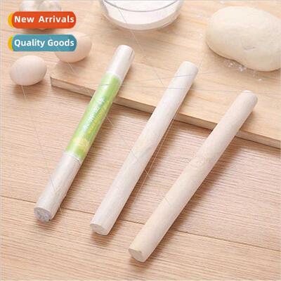 Kitchen solid wood rolling pin -stick wooden rolling pin bak