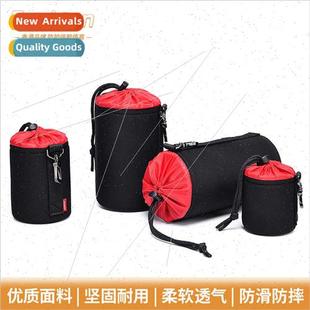 HK Camera Lens Pouch Neoprene Lens Bag Protective Lens Case