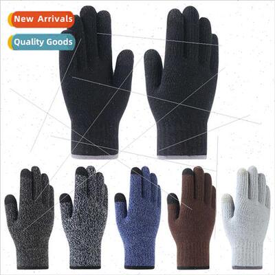 2022 Disposal Knted Gloves Men Knted Touchscreen Gloves Jacq