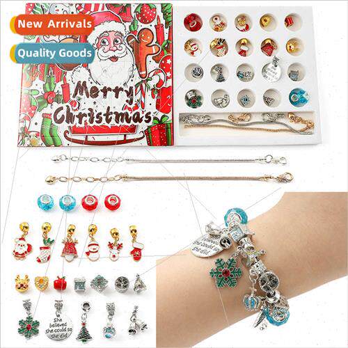 Christmas gift Panjia crystal large hole beaded bracelet jew