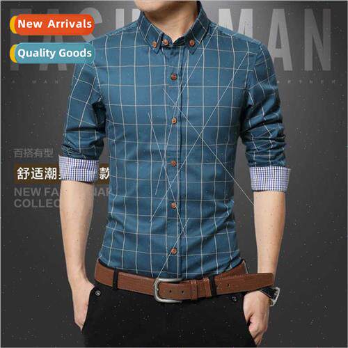 Men shirts short-sleeved fall season new casual business shi