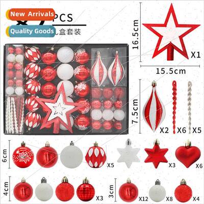 New Arrivals Christmas Decoration Shaped Painted Plated Chri