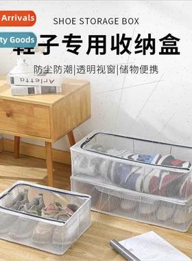 Transparent Shoe Box wh d Underbed Organizer Shoe Organizer