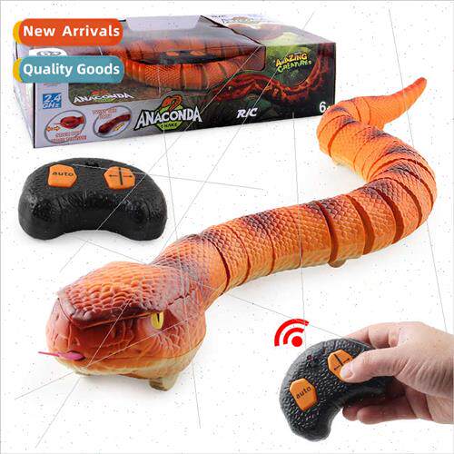 Electric remote control novelty toy remote control rattlesna
