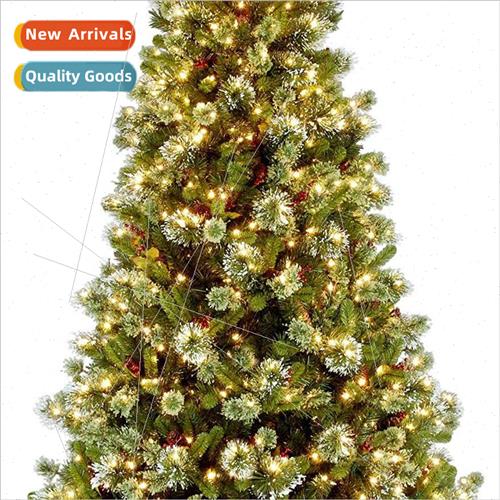 xury Christmas Tree 1.5m 1.8m wh LED ght Up Mixed Tree Decor