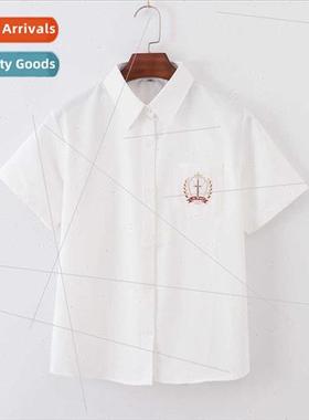 2021 jk unim gold swordsman embroidered short-sleeved shirt